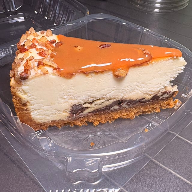 Caramel Pecan Brownie.