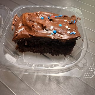 Chocolate Fudge Cake $6.95