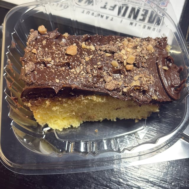 Yellow Chocolate Cake.