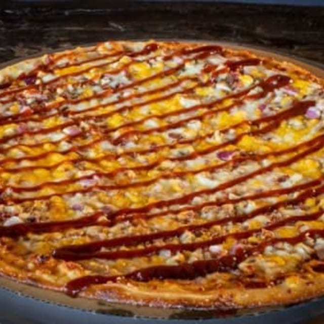 Murican Bar-B-Q Pizza.