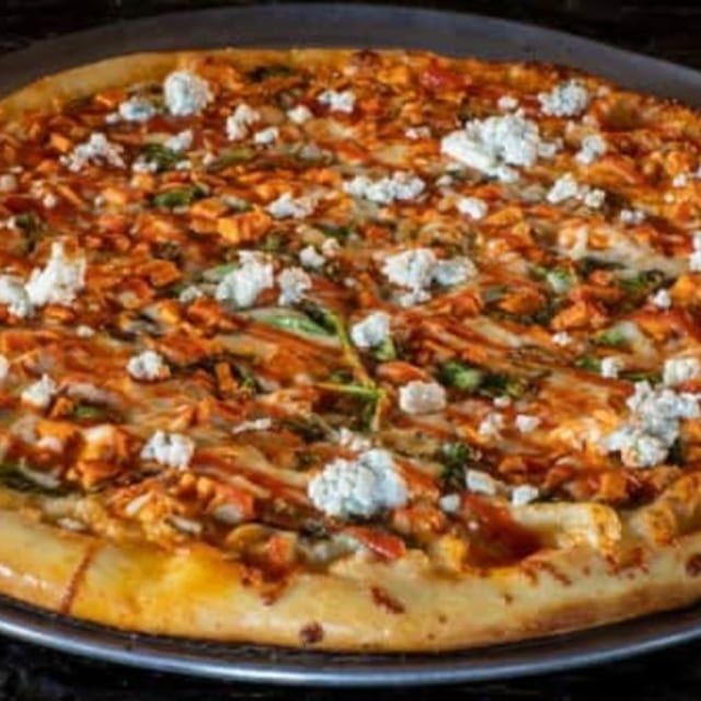 Buffalo Chicken Pizza.